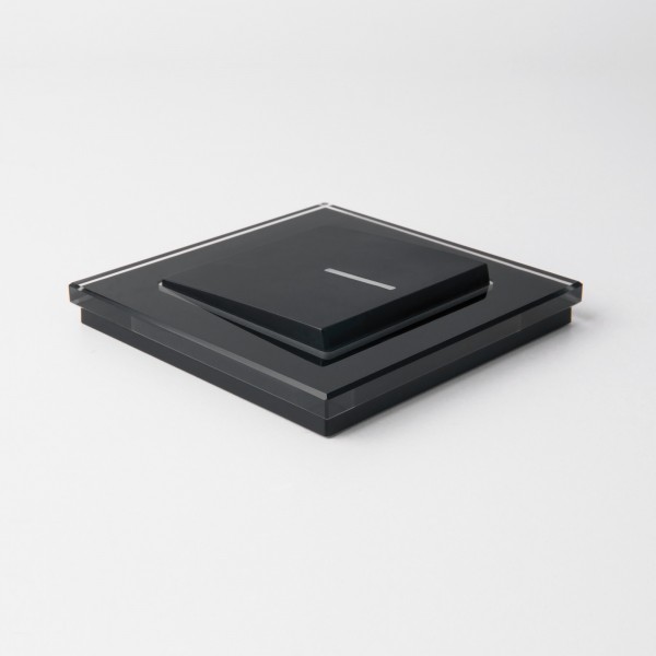 Рамка на 1 пост Werkel WL01-Frame-01 Favorit (черный) - купить в Алматы