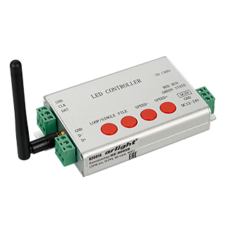 Контроллер HX-806SB (2048 pix, 12-24V, SD-card, WiFi) (Arlight, -) с гарантией 