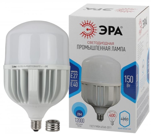 Лампа светодиодная мощная LED POWER T160-150W-E27/E40 12000Лм