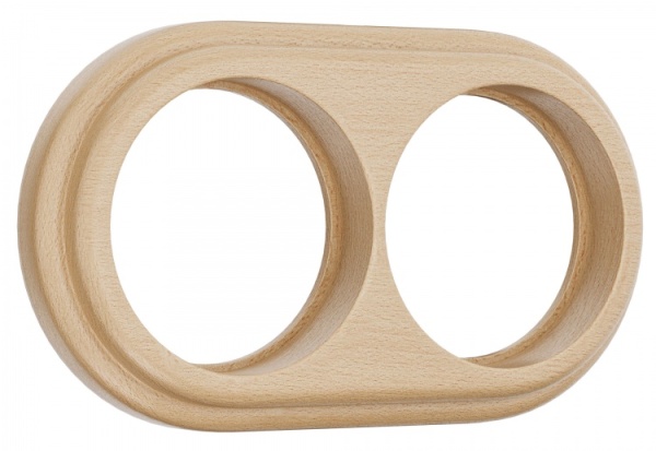 Рамка на 2 поста Werkel WL15-frame-02 Legend светлый бук